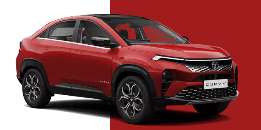 tata curvv red color