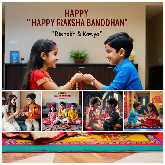 How To Create Rakshabandhan AI image prompts 2024